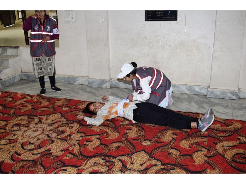 First-Aid competition for YRC members